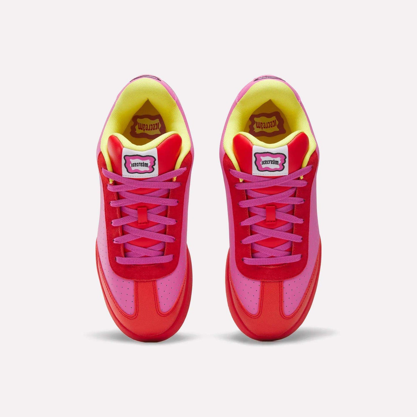 Reebok x BBC Board Flip Skate Shoes Pink Lemonade