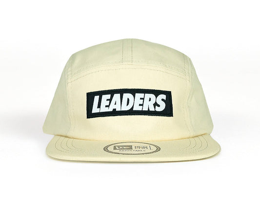 Leaders Cream Canvas 5 Panel