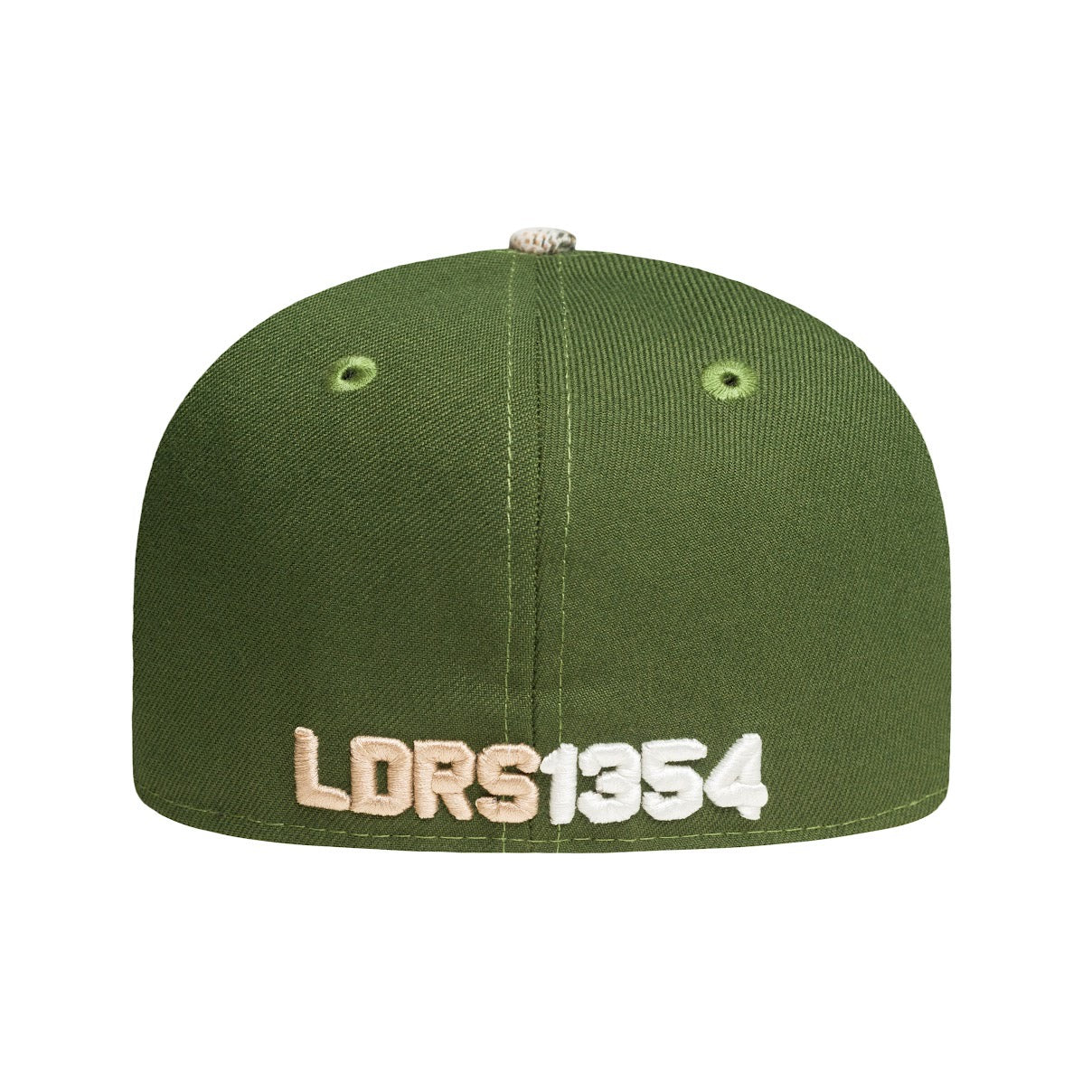 Leaders Fitted "Autumn Pack" Green/Plaid Brim