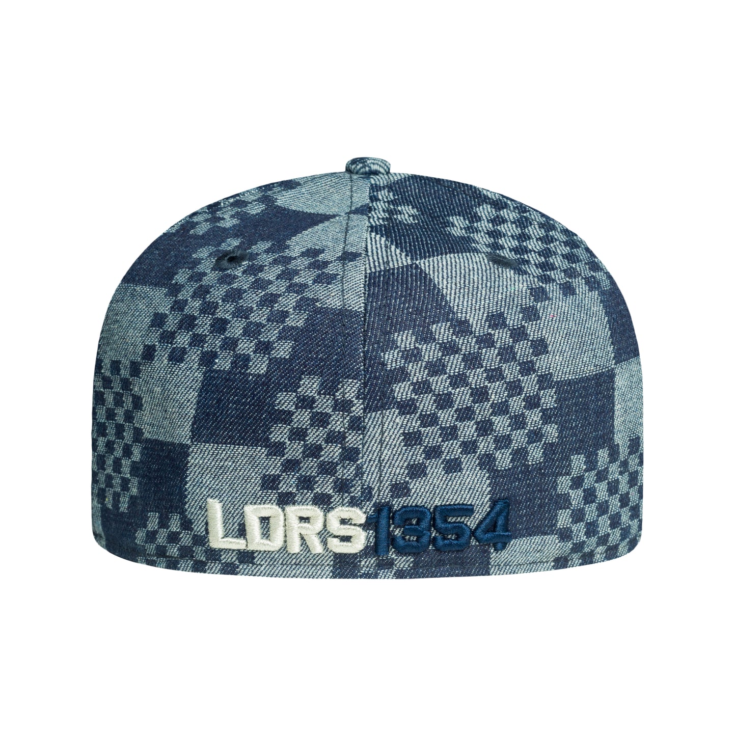 L-Wing Domier Print Navy Fitted