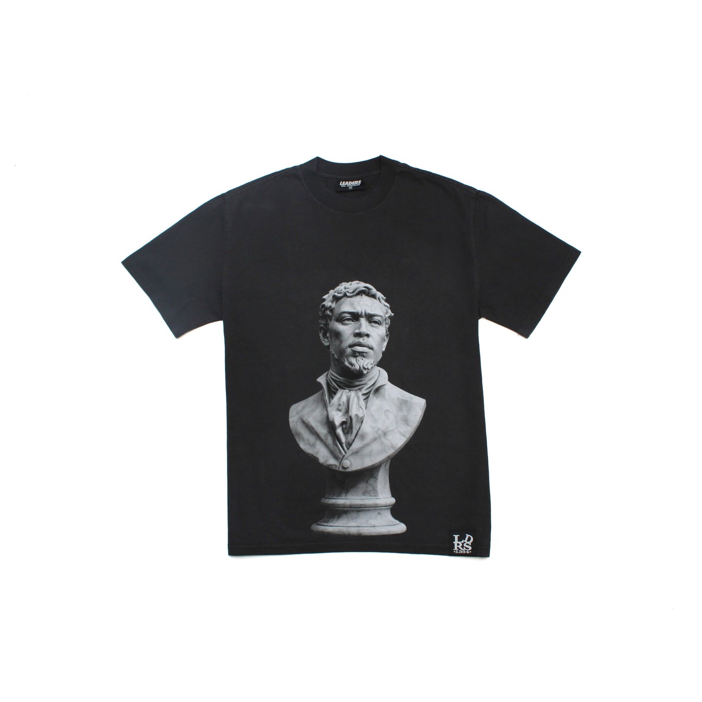 Jean Baptiste Point du Sable tee Faded Black
