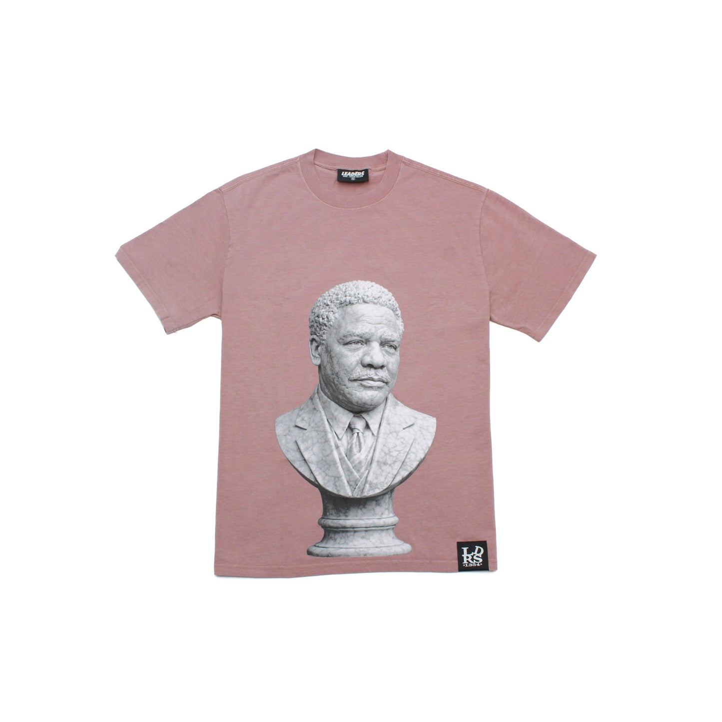 Harold Washington Tee Faded Pink