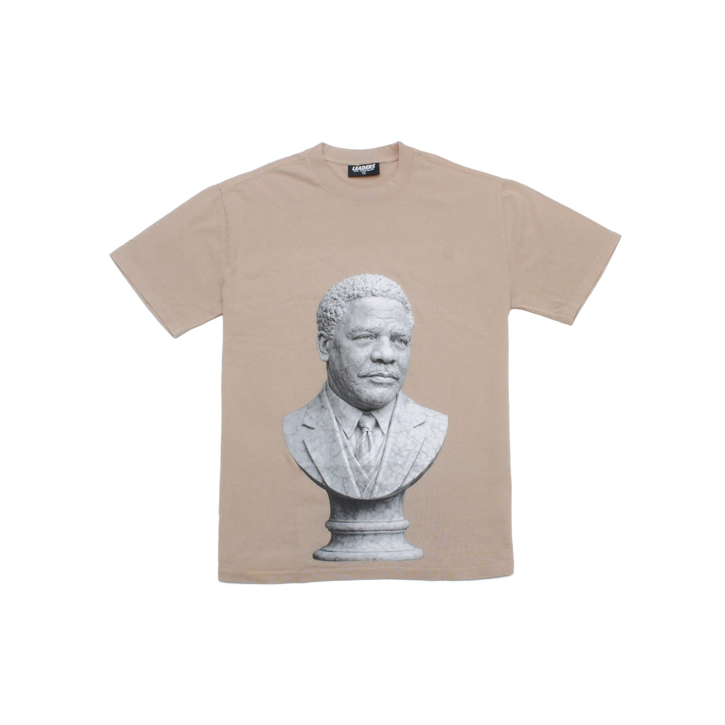 Harold Washington Tee Faded Khaki
