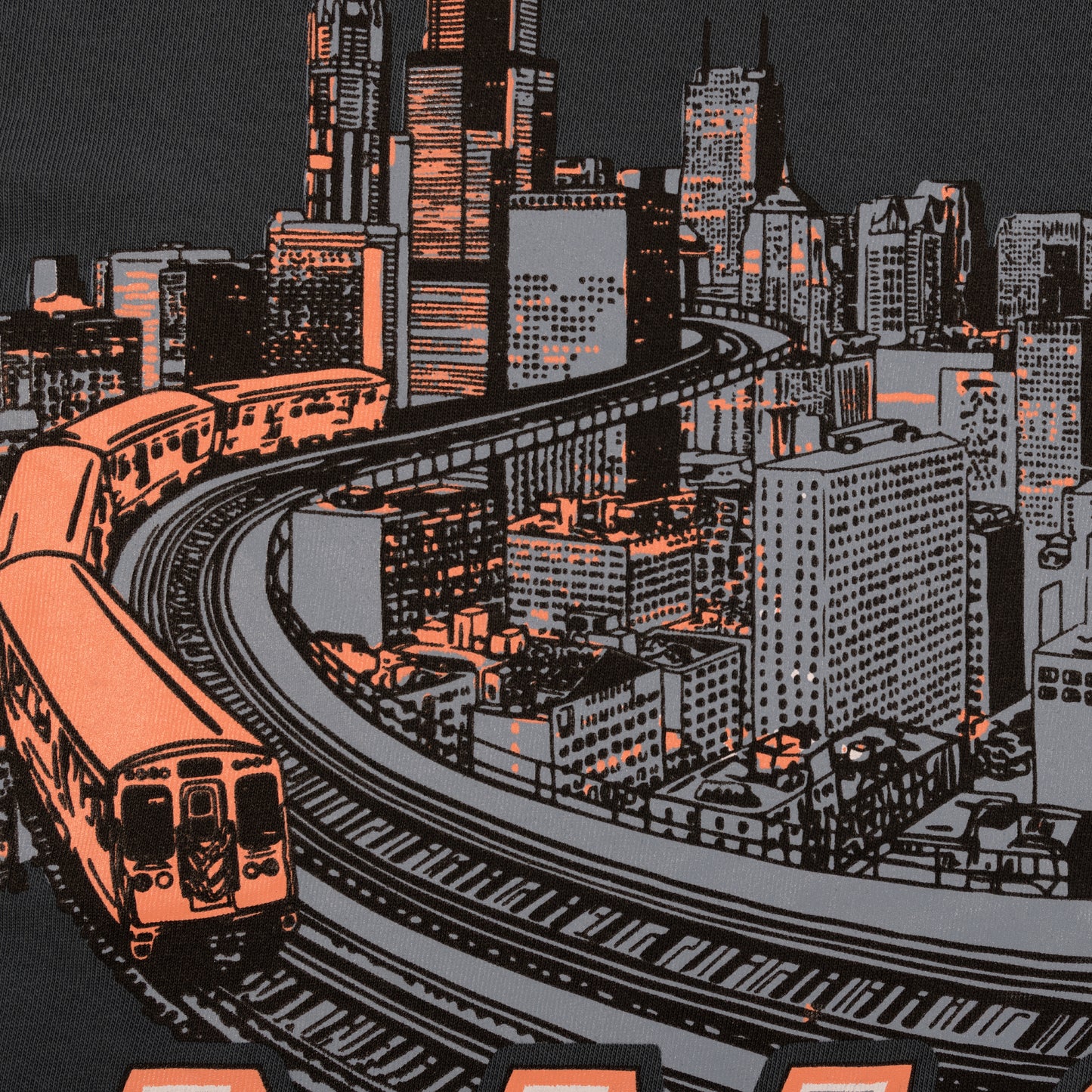 Lollapalooza x CTA x Ellen Ma City Tee