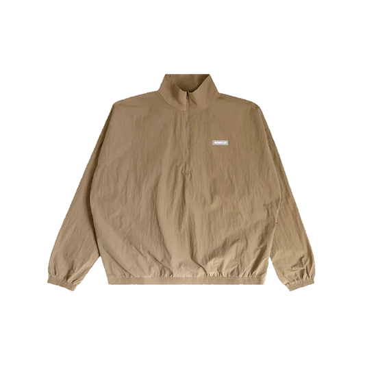 Crinkle Nylon Quarter Zip Shell