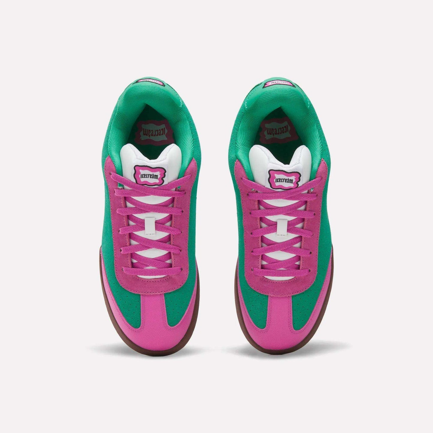 Reebok x BBC Board Flip Skate Shoes Watermelon Pink
