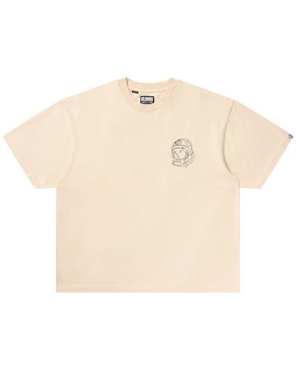 BBC Faded Helmet Tee Ecru