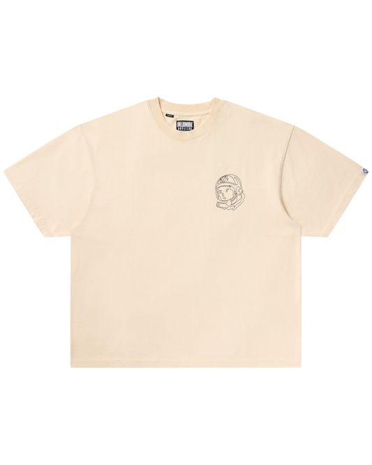 BBC Faded Helmet Tee Ecru