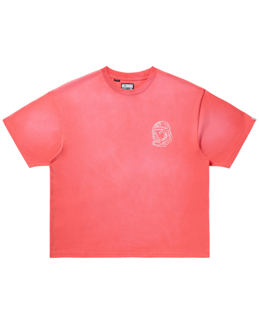 BBC Faded Helmet Tee Pink