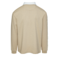 Long Sleeve Rugby Pale Khaki