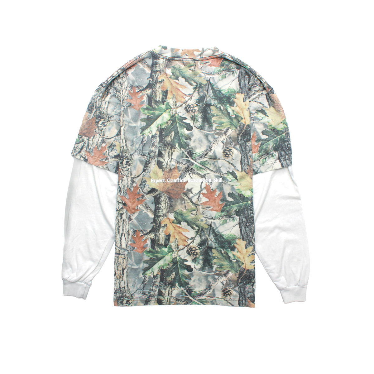 Conflict Resolution Skill L/S Woodland White