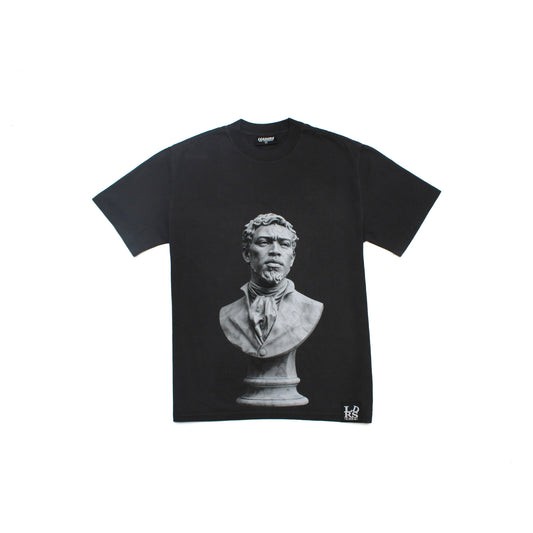 Jean Baptiste Point du Sable tee  Faded Black