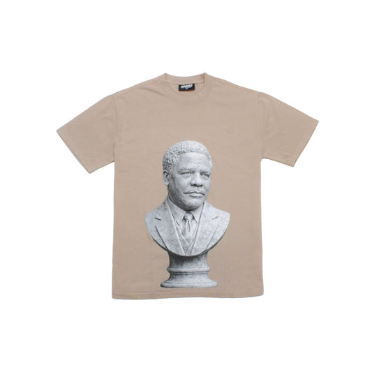 Harold Washington Tee Faded Khaki