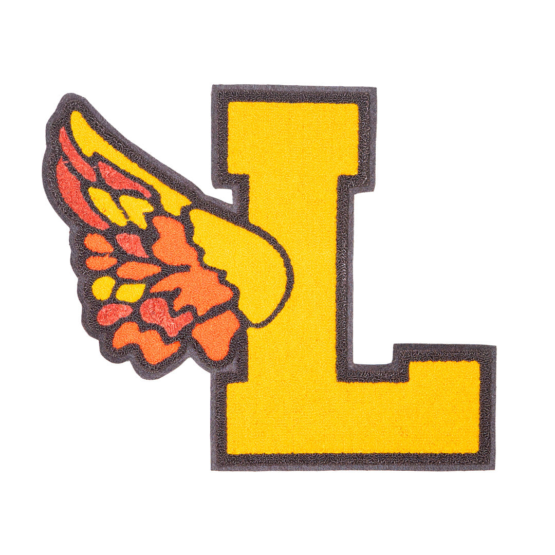 LARGE YELLOW L WING PATCH – Leaders 1354