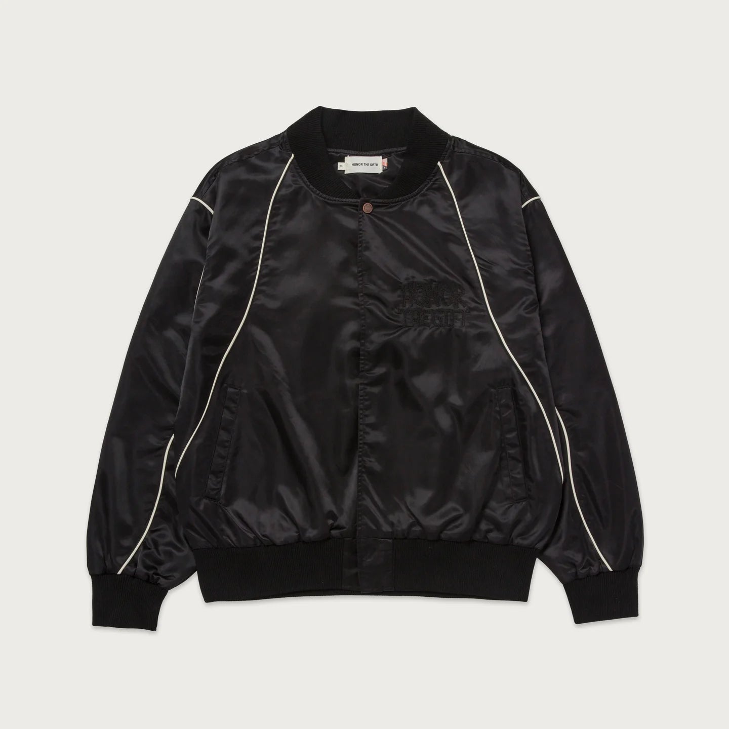 Satin Bomber Jacket