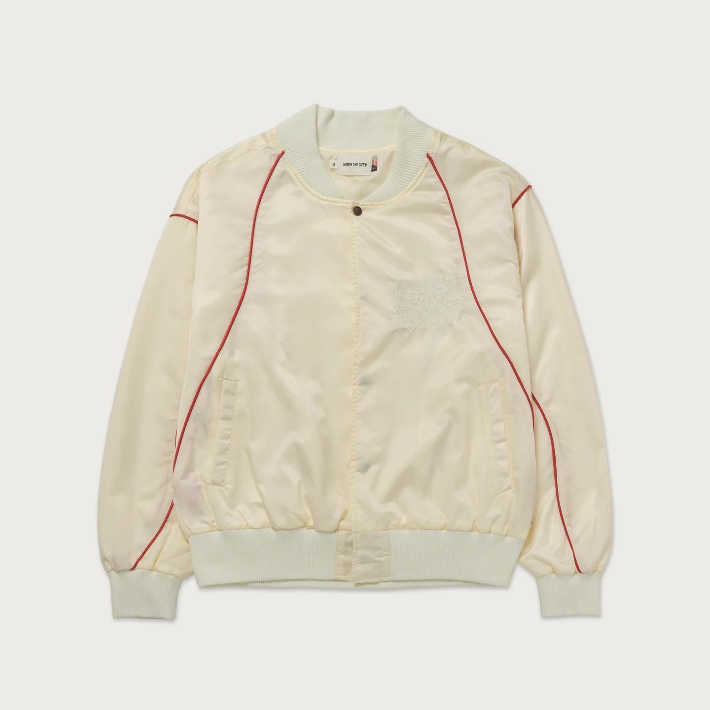 Satin Bomber Jacket