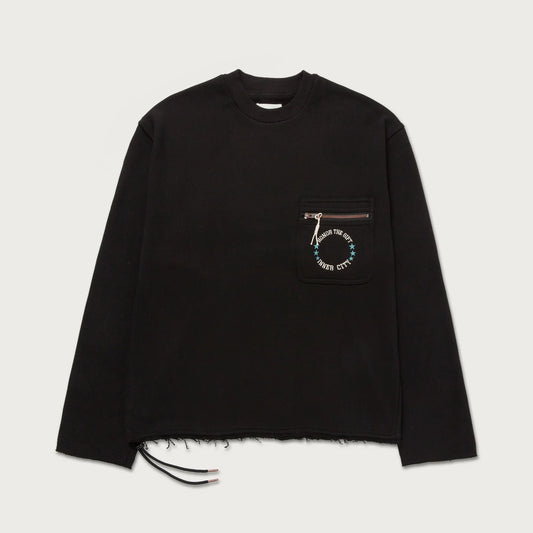 Pocket Pullover Crewneck