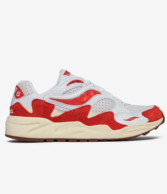 Saucony Grid Shadow 2 White / Red