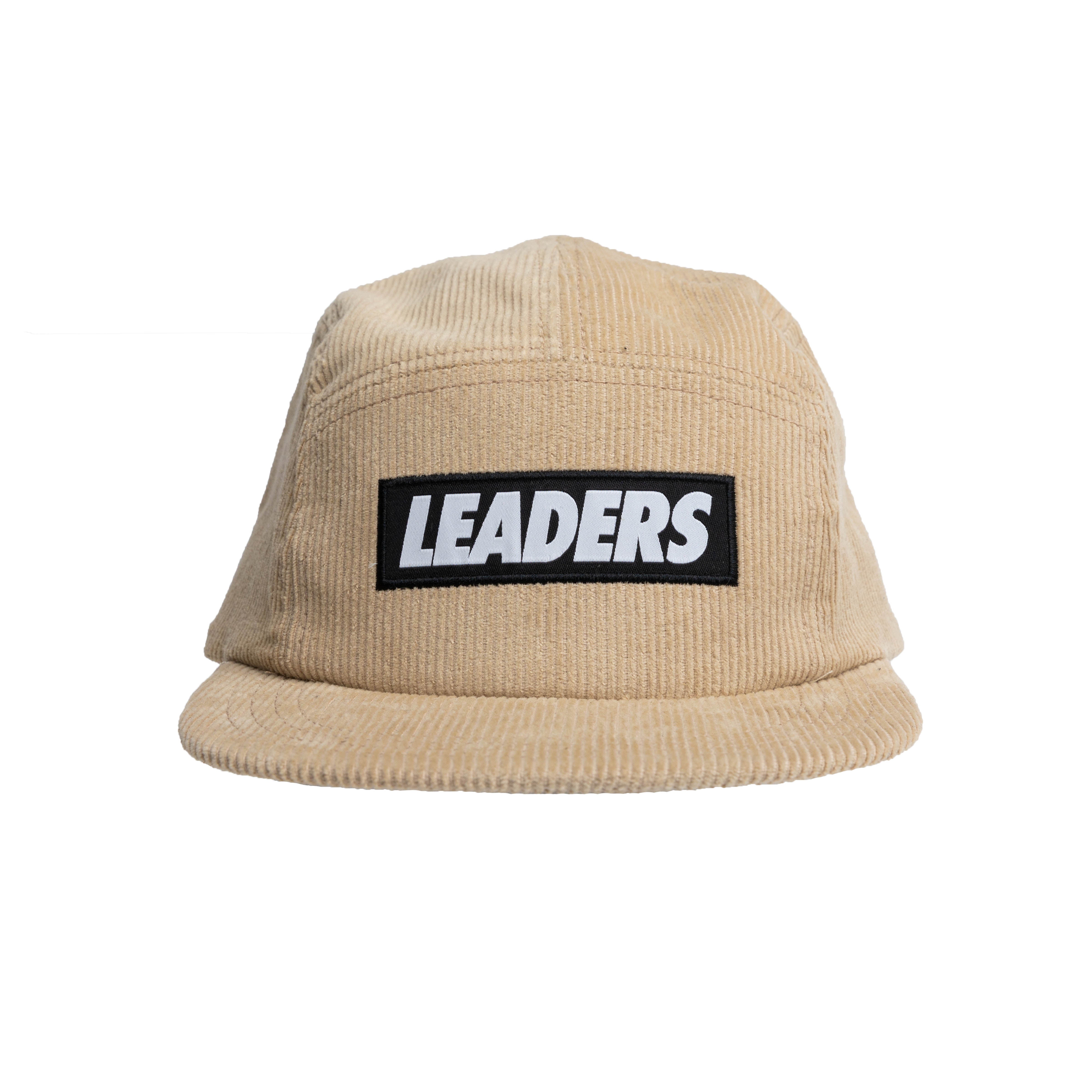Leaders Corduroy 5 Panel Hat Beige – Leaders 1354