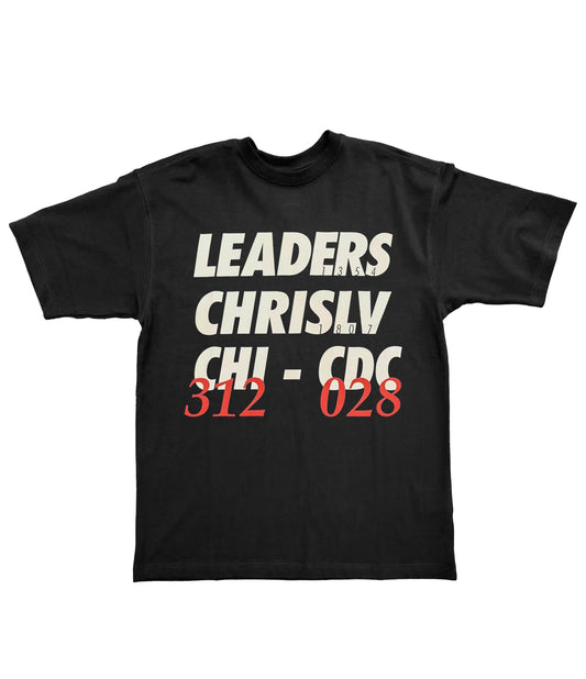 Leaders X ChrisLV CHI-CDC Tee