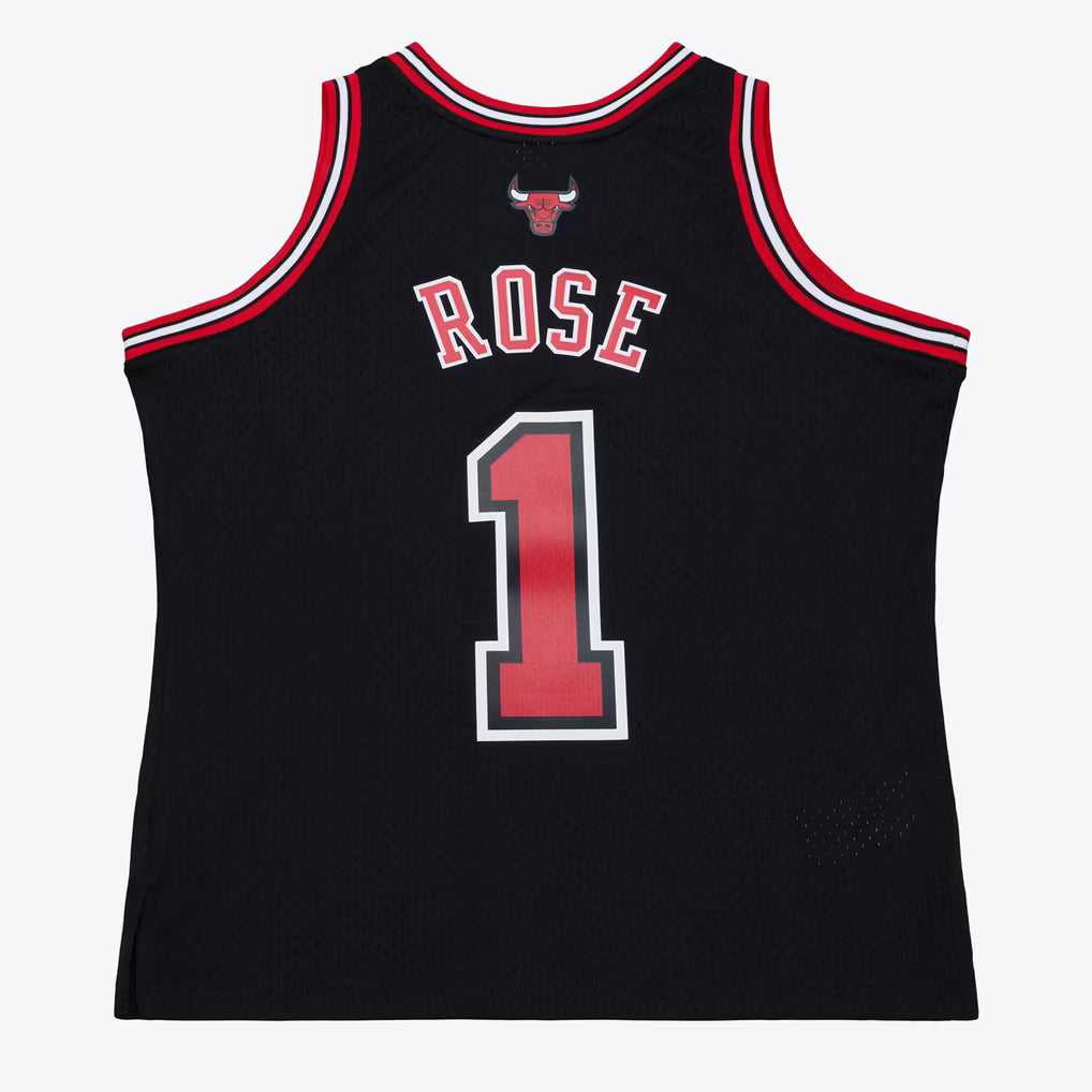 Derrick Rose Chicago Bulls 2010-11 Black Swingman Jersey