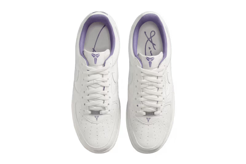 Kobe Bryant’s Nike Air Force 1 Appears in Summit White Daybreak