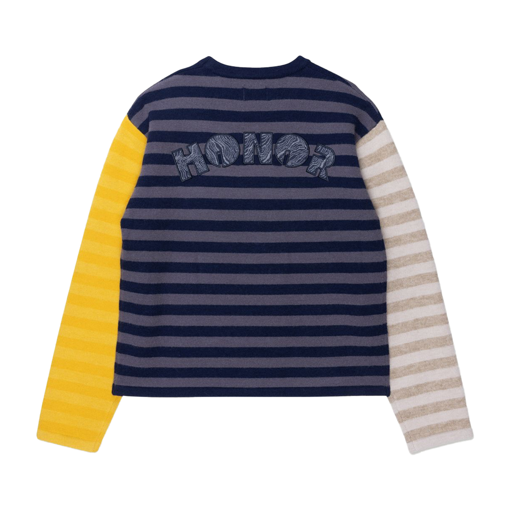Multi Stripe Crewneck