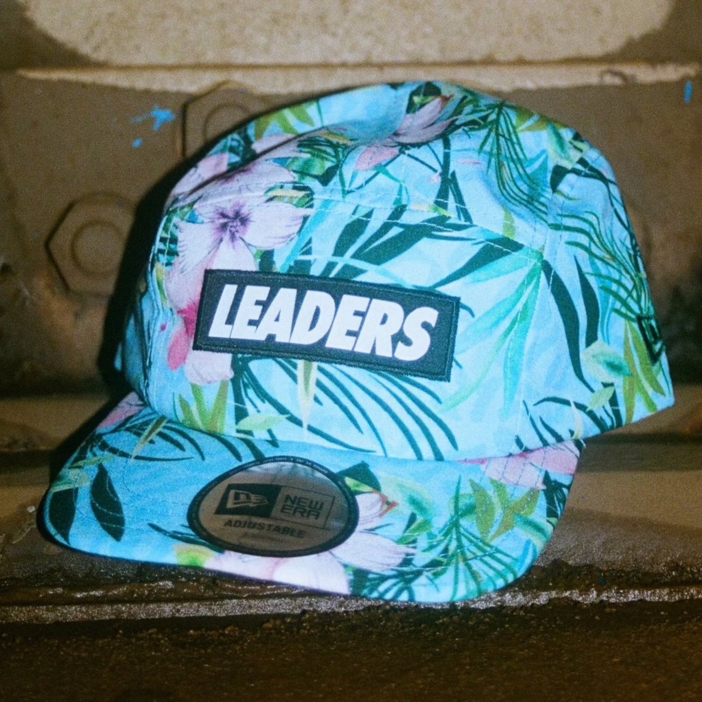 Leaders 5 Panel Powder Blue Floral