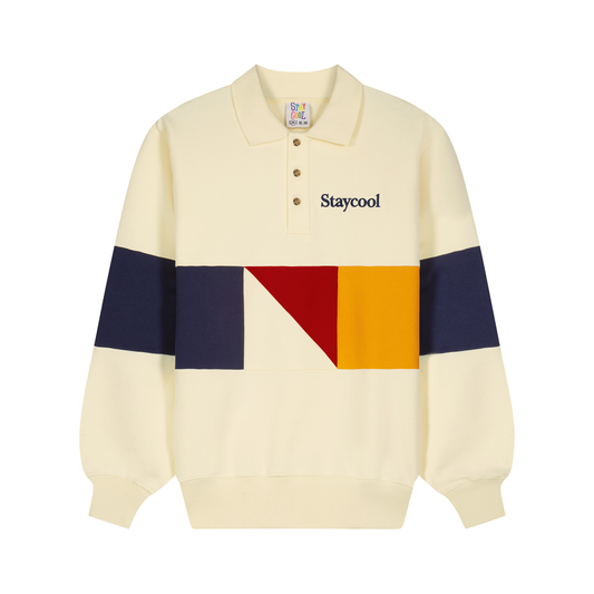 Yacht Club 3-Button Sweatshirt